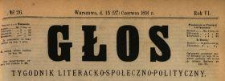 Głos : tygodnik literacko-społeczno-polityczny 1891 N.26