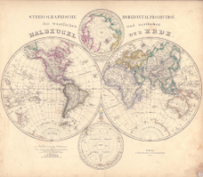Neuer Atlas der ganzen Erde f&uuml;r die gebildeten St&auml;nde und f&uuml;r Schulen : f&uuml;nfundzwanzig Karten mit Ber&uuml;cksichtigung der geographisch-statistischen Werke