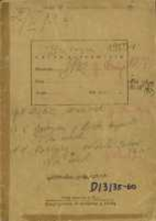 Zeszyty z badań gwarowych; D/3