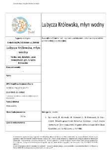 Lubycza Królewska, watermill