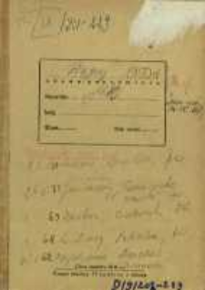 Zeszyty z badań gwarowych; D/9