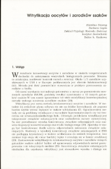 Vitrification of mammalian oocytes and embryos