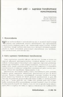 p53 &mdash; tumour suppressor gene