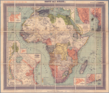 General-Karte von Afrika