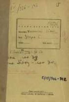 Zeszyty z badań gwarowych; C/15