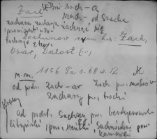 Kartoteka Słownika staropolskich nazw osobowych; Zac - Zaj