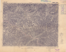 A 50 - B 30 Tymbark - Rabka : podziałka 1:100.000