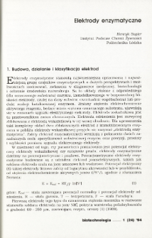 Enzyme Elektrodes