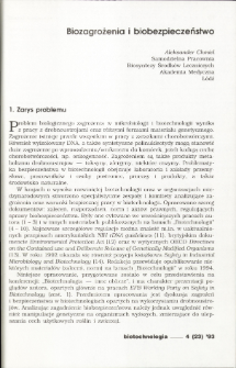 Biohazard and biosafety