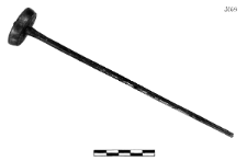 pin with a croze grooved head (Pątnówek) - metallographic analysis