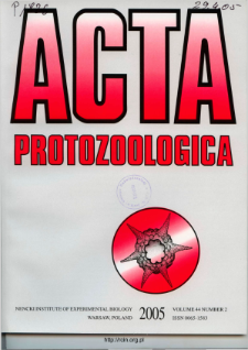 Acta Protozoologica Vol. 44 Nr 2 (2005)