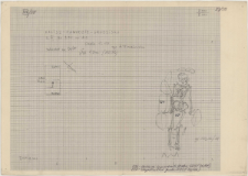 KZG, VI 201 C, plan archeologiczny wykopu, cmentarz (grób 20/58)