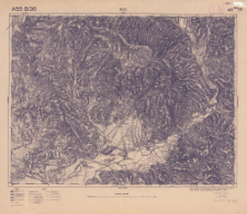 A 55 B 36 Bilki 4670 : podziałka 1:100.000