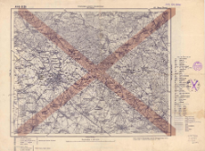 A 45 B 25, 451. Brieg (Brzeg) : terytorjum państwa niemieckiego : podziałka 1:100.000