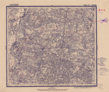 A 44 B 43 XXVII-21. Stepań : podziałka 1:100.000