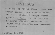 Kartoteka Słownika Łaciny Średniowiecznej; civitas - clipeus