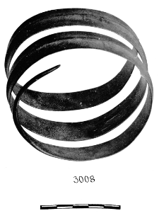 spiral bracelet (Dobra - Szczecin) - chemical analysis