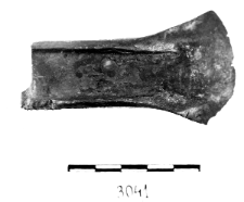 axe fragment (Pilchowo) - chemical analysis