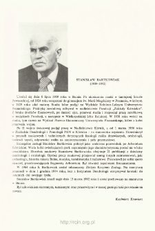 Stanisław Bartkowiak (1909-1992)