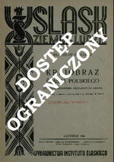 Krajobraz Śląska Polskiego : (z uwzględnieniem przyległych krain) : (z 2 mapkami, 2 planami syntetycznymi i 46 rycinami w tekście)