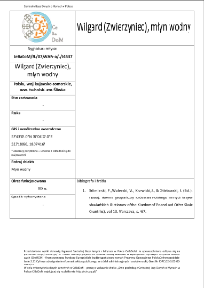 Wilgard (Zwierzyniec), watermill