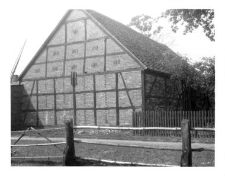 Stodoła,mur pruski