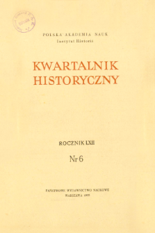 Kwartalnik Historyczny R. 62 nr 6 (1955), Życie naukowe za granicą