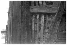 A fragment of a barn