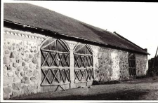 A brick barn
