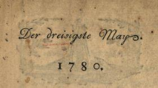 Der dreisigste May, 1780
