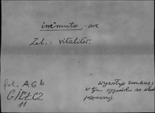 Kartoteka Słownika Łaciny Średniowiecznej; immuto - impendium