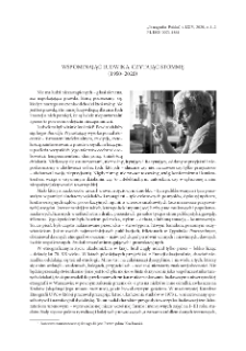 Wspominając Ludwika, czytając Stommę (1950–2020)