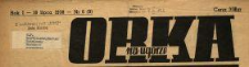 Orka na Ugorze : dwutygodnik młodej demokracji 1938 N.6(9)