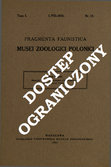 Materjały do fauny rośliniarek (Tenthredinoidea, Hymenoptera) Polski. 2 = Beitrag zu Polens Tenthredinoideen-Fauna, II