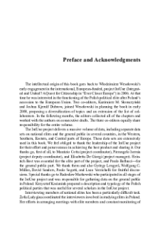 Preface and Acknowledgments