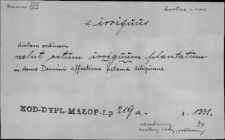 Kartoteka Słownika Łaciny Średniowiecznej; irriguus - iudiciarius