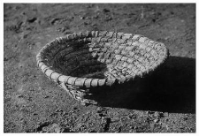 A small bread proofing basket
