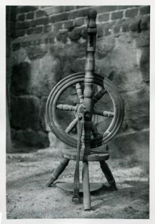 A spinning wheel