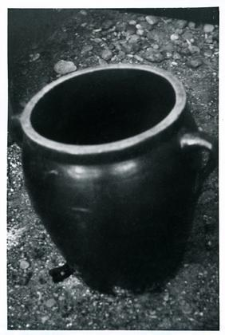 A clay pot