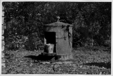 A well with a winch
