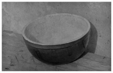 A stoneware bowl