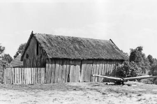 Timber framed barn