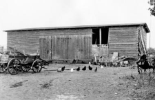 Timber framed barn