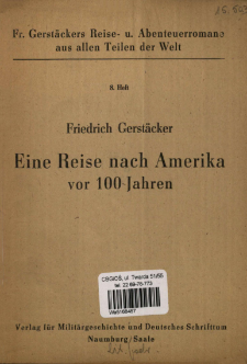 Eine Reise nach Amerika vor 100 Jahren