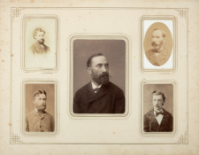 [Commemorative album of prof. Maksymilian Nowicki; card 6]