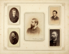 [Commemorative album of prof. Maksymilian Nowicki; card 10]
