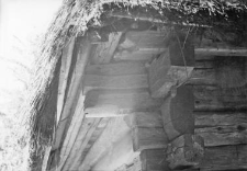 A wooden elements of archade construction