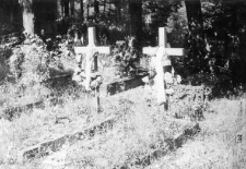 A fragment of a graveyard