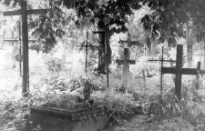 A fragment of a graveyard