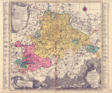 Pr&aelig;fectur&aelig; Altenburgensis et Ronneburgensis earumque vicinia Serenissimo Duci Saxo Gothano parentes geographica tabula